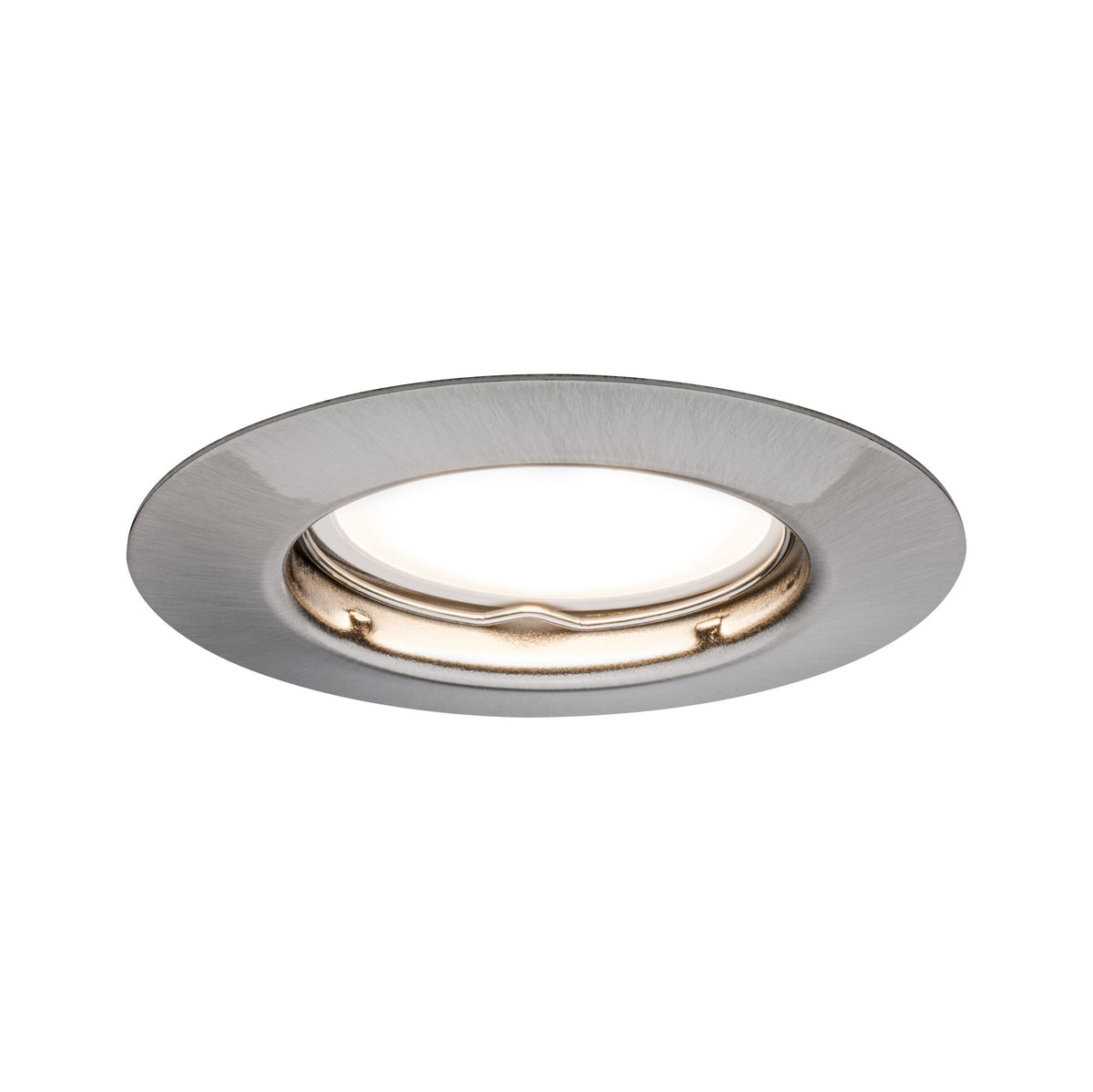 Paulmann EBL Set rund starr LED 3x4,5W 230V Eisen geb/Metall