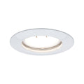 Paulmann EBL Set rund starr LED 1x4,5W 230V Weiß/Metall