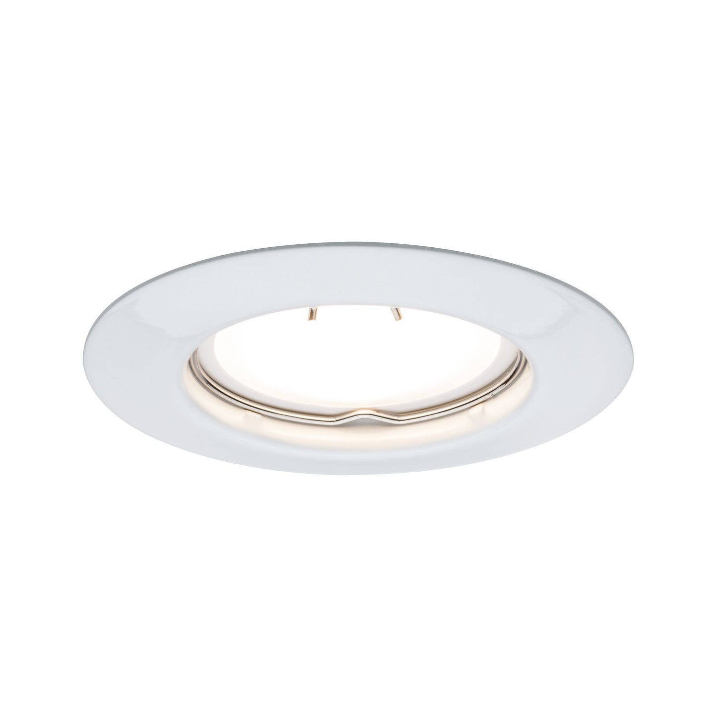 Paulmann EBL Set rund starr LED 1x4,5W 230V Weiß/Metall