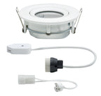 Paulmann EBL Set Nova Plus IP65 schwb max 1x35W GU10/GU5,3 51mm Weiß matt/Alu Zink