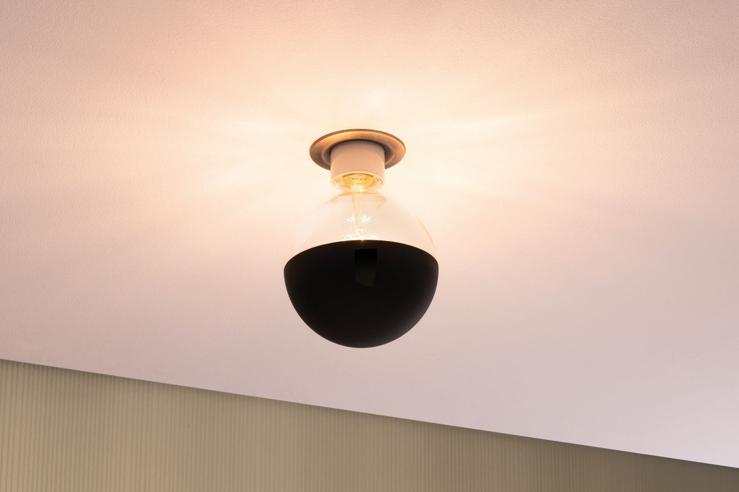 Paulmann EBL Nova Retro starr mit E27 Fassung max 1x10W 230V Brüniert