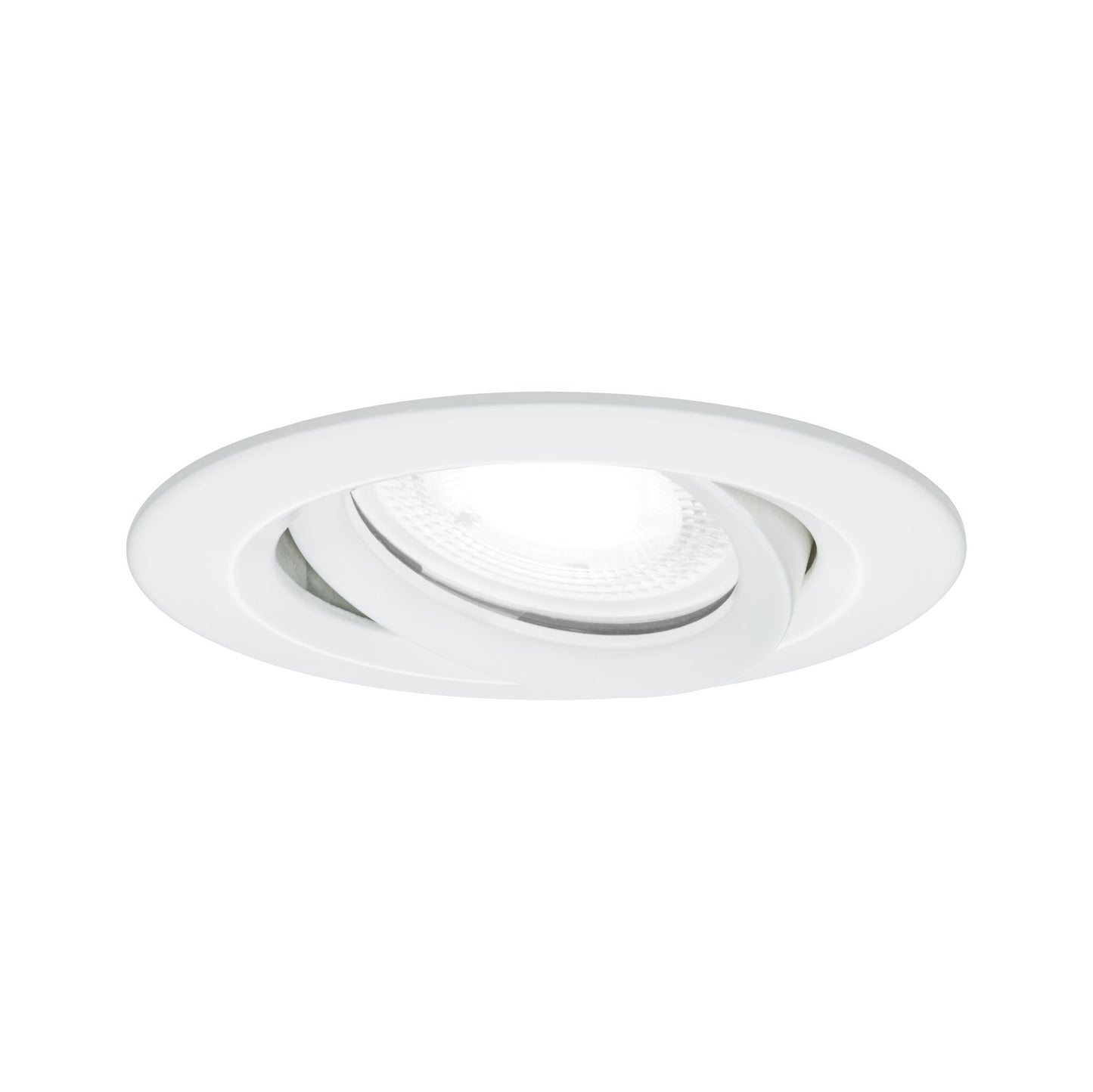 Paulmann Einbauleuchte LED Nova Plus rund 1x6W GU10 Weiß matt schwenkbar dimmbar