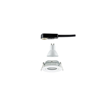 Paulmann Einbauleuchte LED Nova Plus rund 1x6W GU10 Weiß matt schwenkbar dimmbar