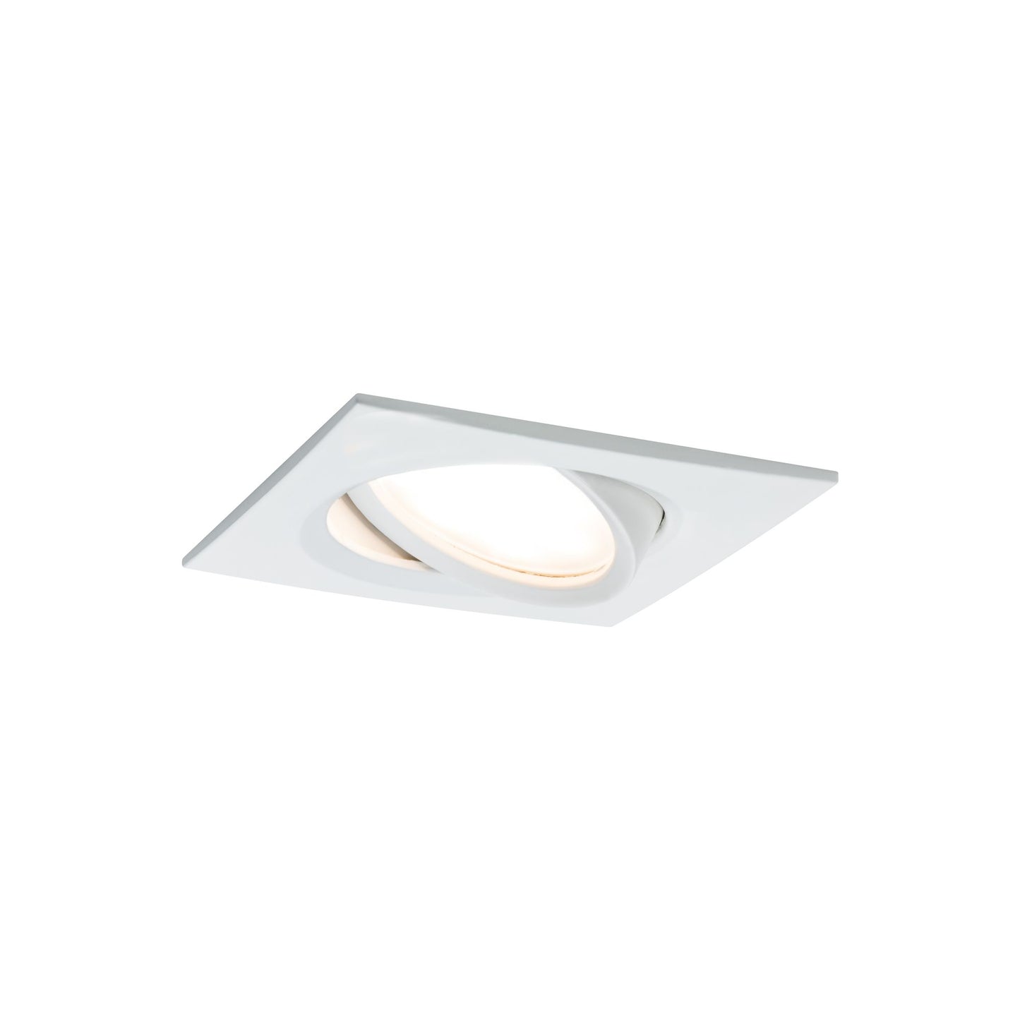 Paulmann Einbauleuchte LED Nova Plus eckig 3x6W Coin Weiß matt schwenkbar dimmbar