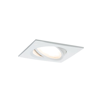 Paulmann Einbauleuchte LED Nova Plus eckig 3x6W Coin Weiß matt schwenkbar dimmbar