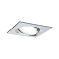 Paulmann Einbauleuchte LED Nova Plus eckig 1x6W Coin Alu schwenkbar dimmbar