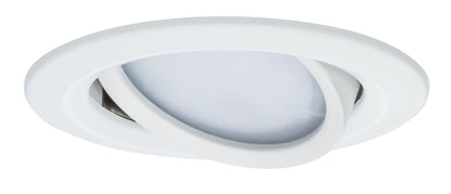 Paulmann Einbauleuchte LED Nova Plus rund 1x6W Coin Weiß matt schwenkbar dimmbar
