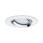 Paulmann Einbauleuchte LED Nova Plus rund 3x6W Coin Weiß matt,Chrom schwenkbar dimmbar
