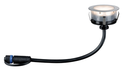 Paulmann Outdoor Plug & Shine Floor Basisset IP65 3000K 3x1W 24V 70mm Silber Eds/Kst