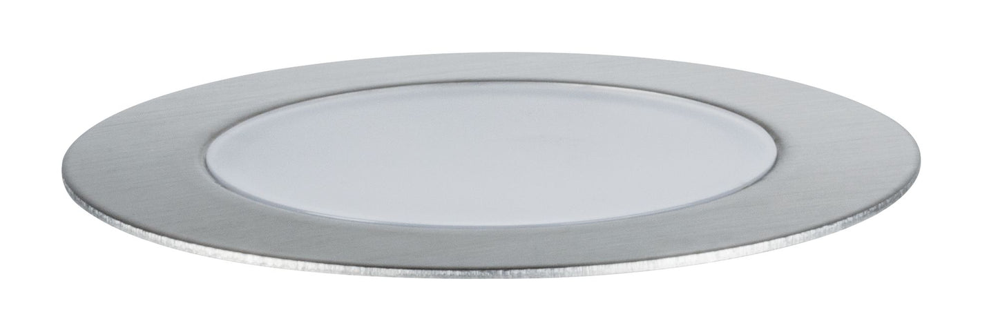 Paulmann Outdoor Plug & Shine Floor Basisset IP65 3000K 3x1W 24V 70mm Silber Eds/Kst