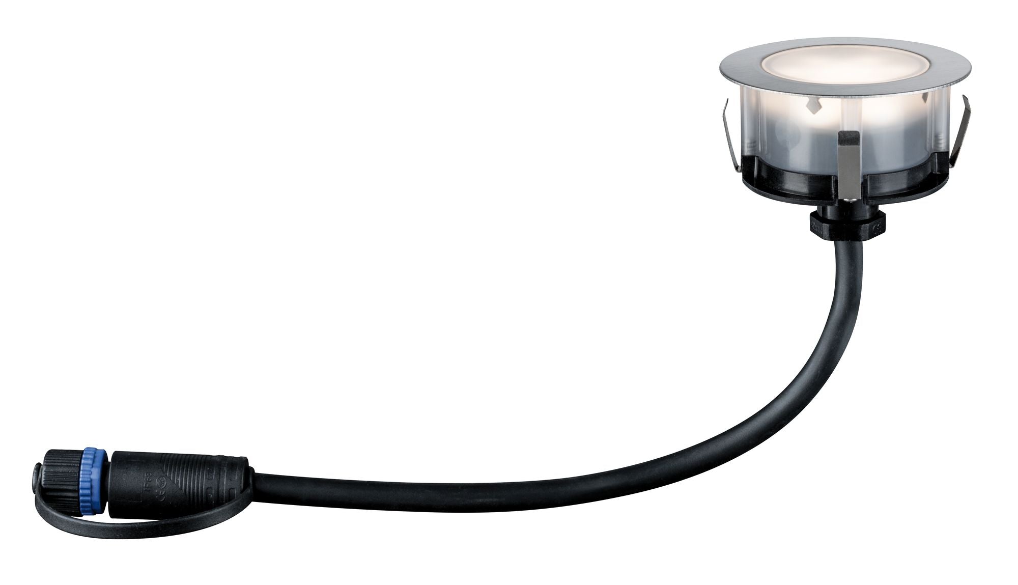 Paulmann Outdoor Plug & Shine Floor Eco Basisset IP65 4000K 3x1W 24V 70mm Silber Eds/Kst