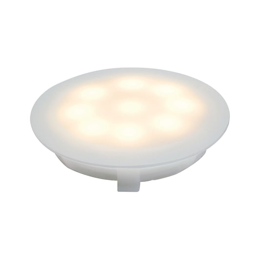 Paulmann Leuchte Profi 3000K 1W 12V 45mm satin/Kunststoff