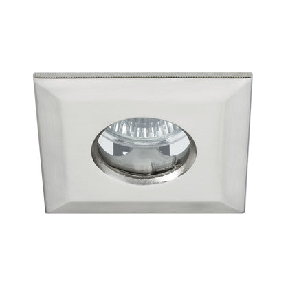Paulmann Premium EBL Quadro starr IP65 max.35W 12V GU5,3 51mm Eisen gebürstet/Alu Zink