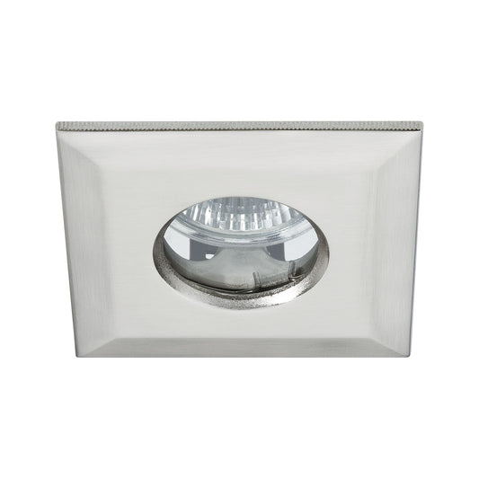 Paulmann Premium EBL Quadro starr IP65 max.35W 12V GU5,3 51mm Eisen gebürstet/Alu Zink