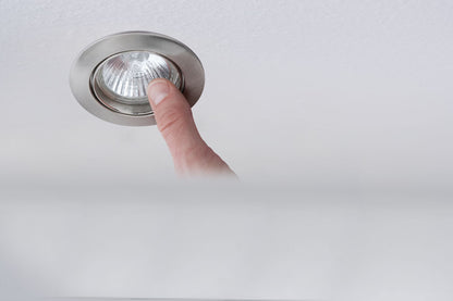 Paulmann Prem EBL easyClick2 schwenkbar max.50W 230V GU10 51mm Eisen geb/Alu Zink