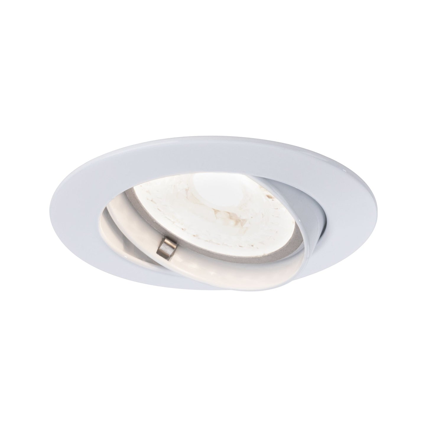 Paulmann Premium EBL easyClick2 schwenkbar max.50W 230V GU10 51mm Weiß/Alu Zink