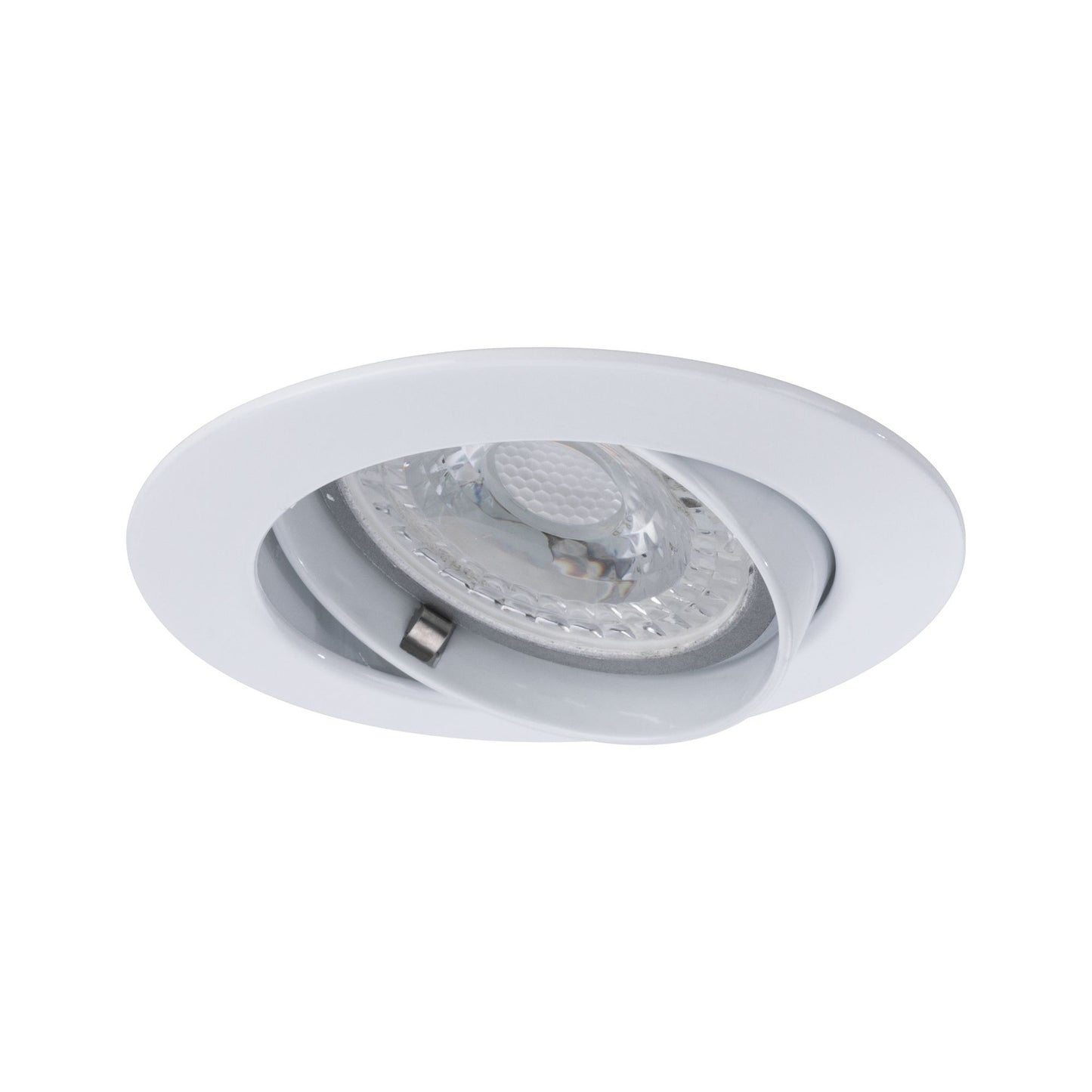 Paulmann Premium EBL easyClick2 schwenkbar max.50W 230V GU10 51mm Weiß/Alu Zink