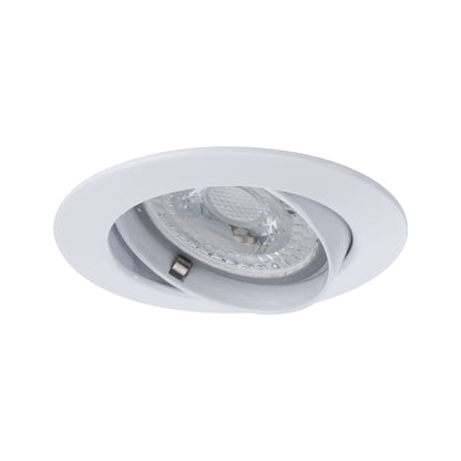 Paulmann Premium EBL easyClick2 schwenkbar max.50W 230V GU10 51mm Weiß/Alu Zink