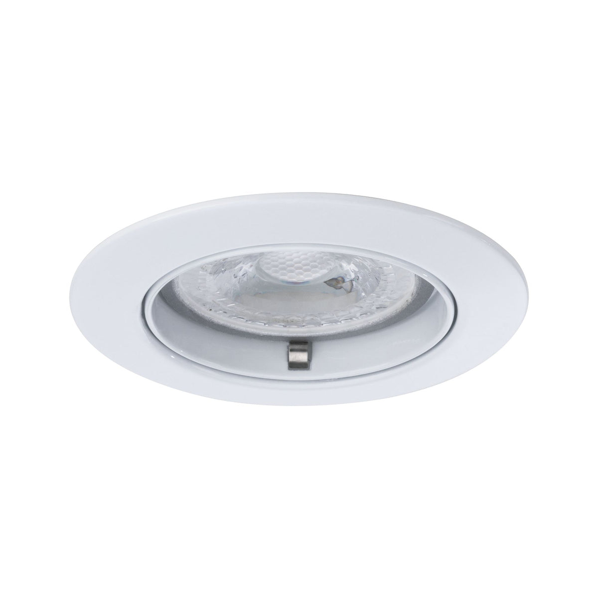Paulmann Premium EBL easyClick2 schwenkbar max.50W 230V GU10 51mm Weiß/Alu Zink