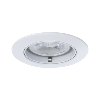 Paulmann Premium EBL easyClick2 schwenkbar max.50W 230V GU10 51mm Weiß/Alu Zink