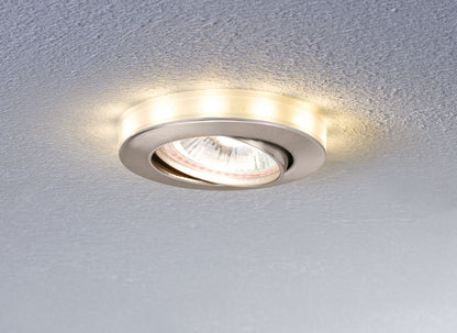 Paulmann Star EBL Set schwb m.LED Sternenring 2700K 3x20W 230/12V GU5,3/1,5W Eisen geb