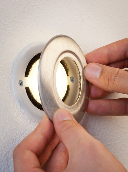 Paulmann Special EBL LED Abdeckung rund 86mm Edelstahl