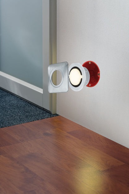 Paulmann Special EBL LED Abdeckung eckig 86mm Edelstahl