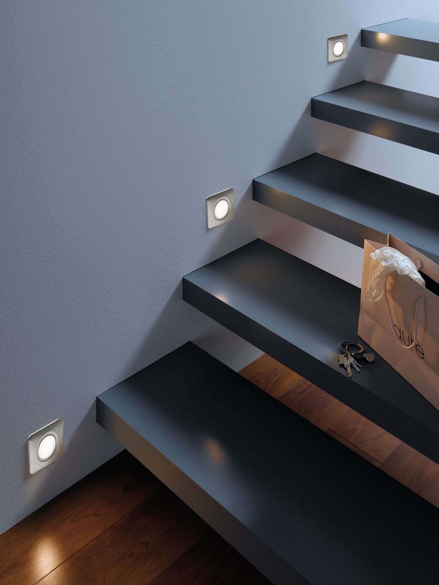Paulmann Special EBL LED Abdeckung eckig 86mm Edelstahl