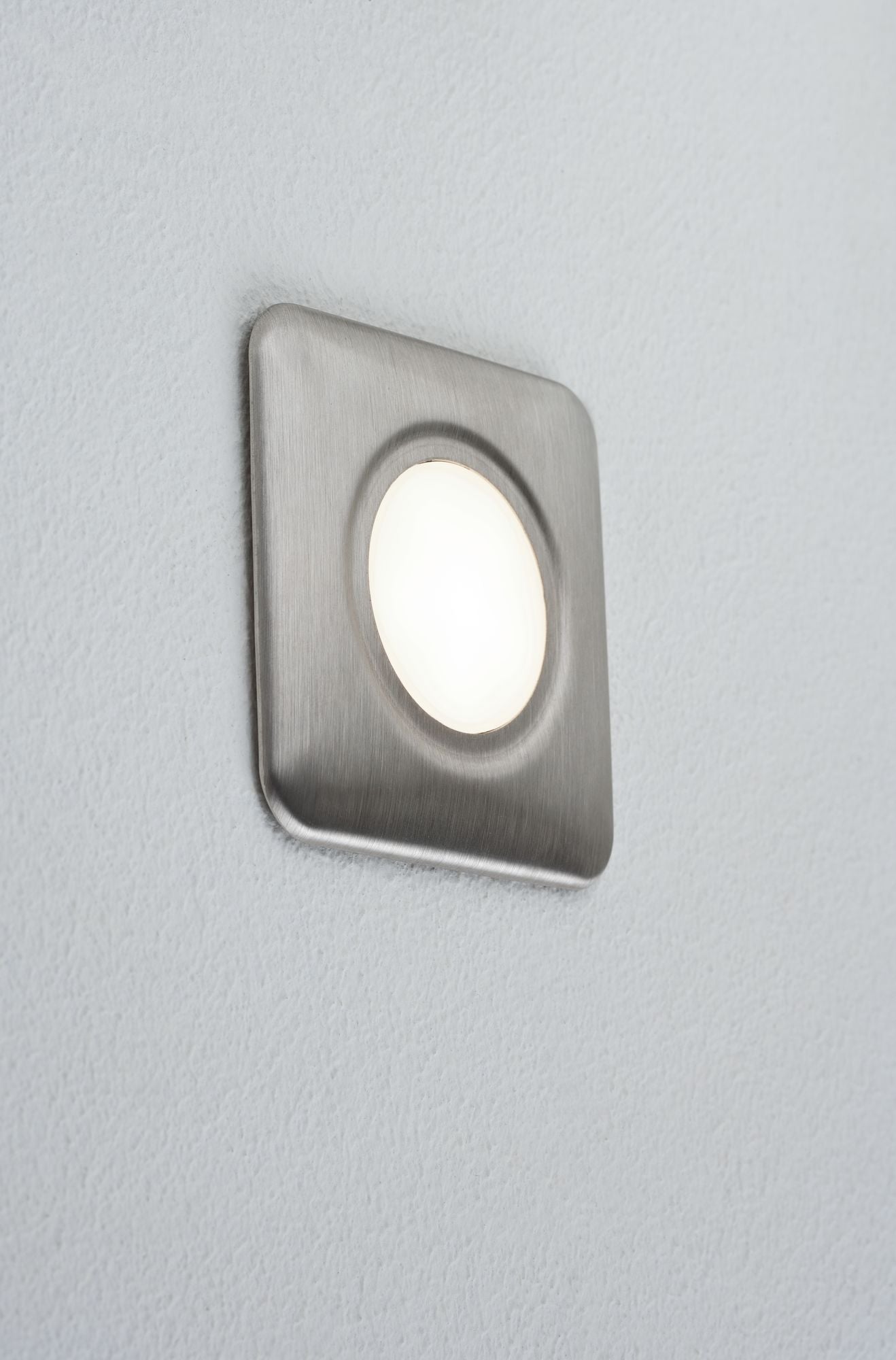 Paulmann Special EBL LED Abdeckung eckig 86mm Edelstahl
