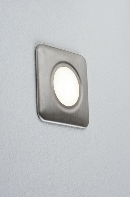 Paulmann Special EBL LED Abdeckung eckig 86mm Edelstahl