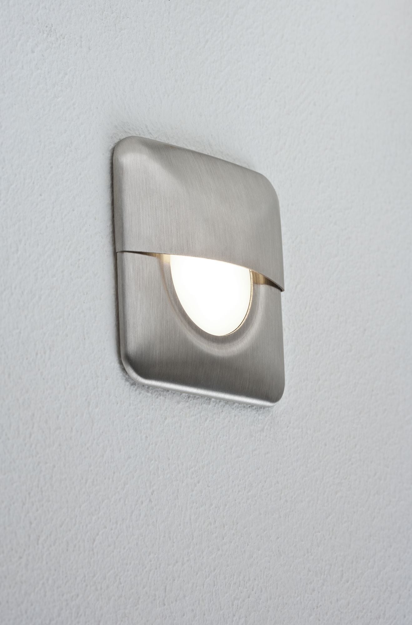 Paulmann Special EBL LED Abdeckung Cap eckig 87mm Edelstahl