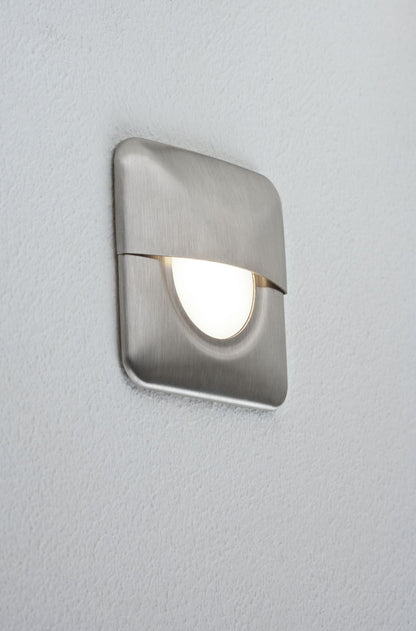 Paulmann Special EBL LED Abdeckung Cap eckig 87mm Edelstahl