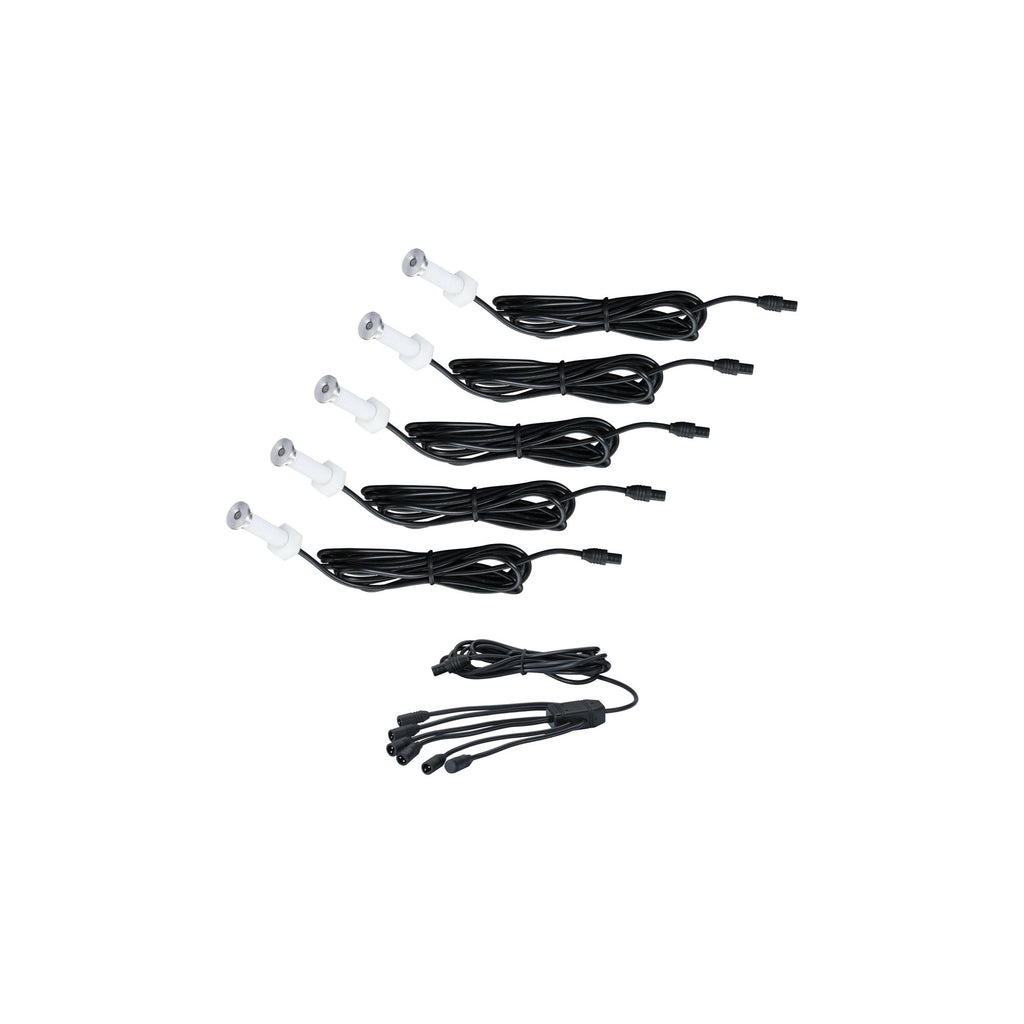 Paulmann Special Boden EBL Ergänzungsset MicroPen IP67 5x0,16W 3000K 12mm Edelstahl