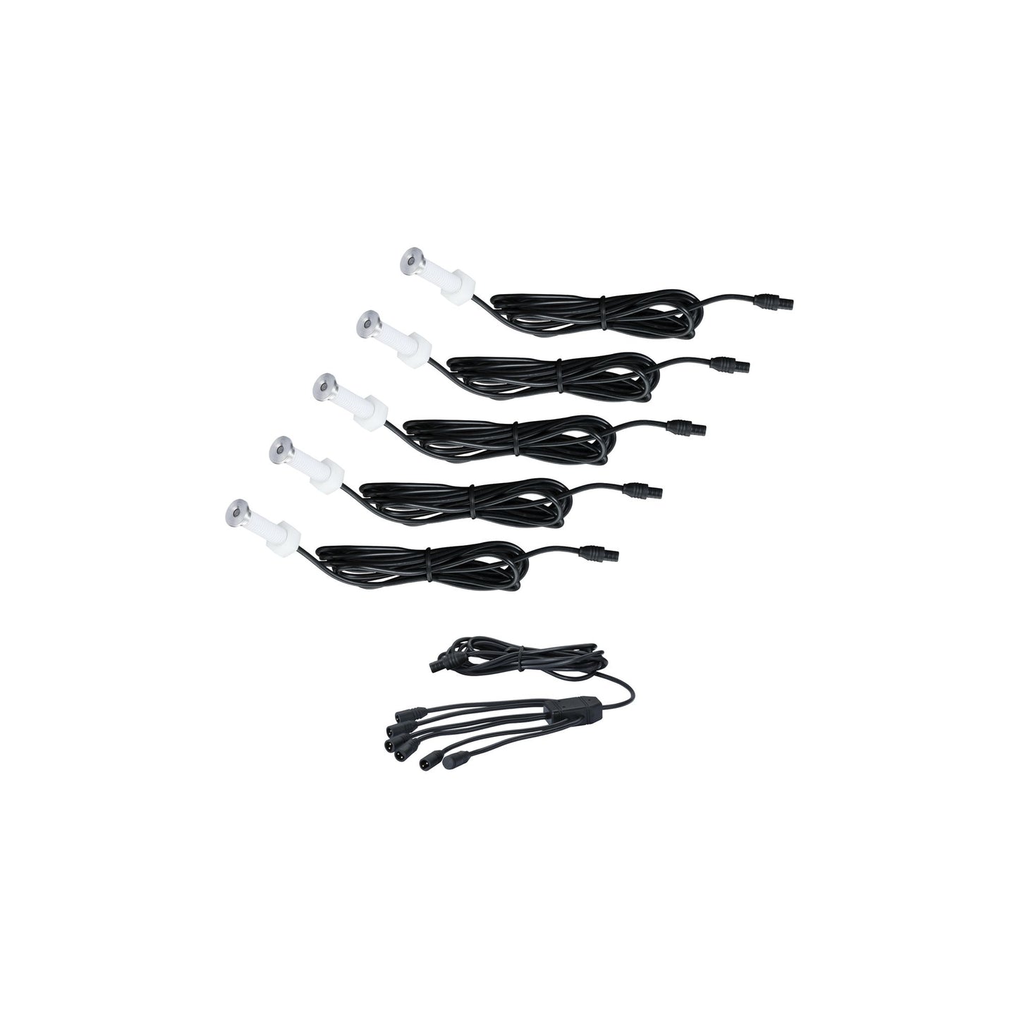 Paulmann Special Boden EBL Ergänzungsset MicroPen IP67 5x0,16W 3000K 12mm Edelstahl