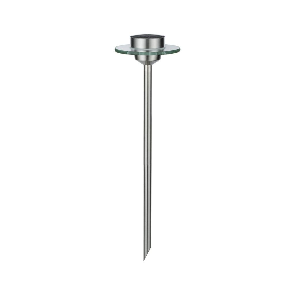 Paulmann Special Solarspieß Ufo IP44 LED 1x0,2W Edelstahl/Klar Edelstahl/Glas