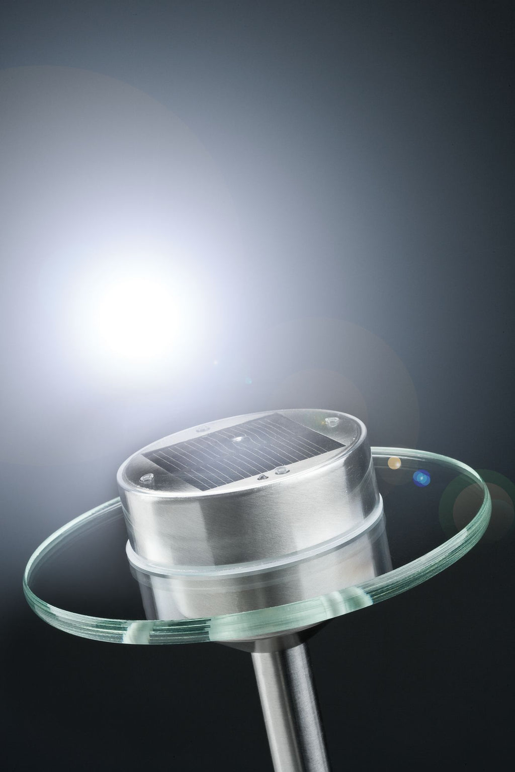 Paulmann Special Solarspieß Ufo IP44 LED 1x0,2W Edelstahl/Klar Edelstahl/Glas