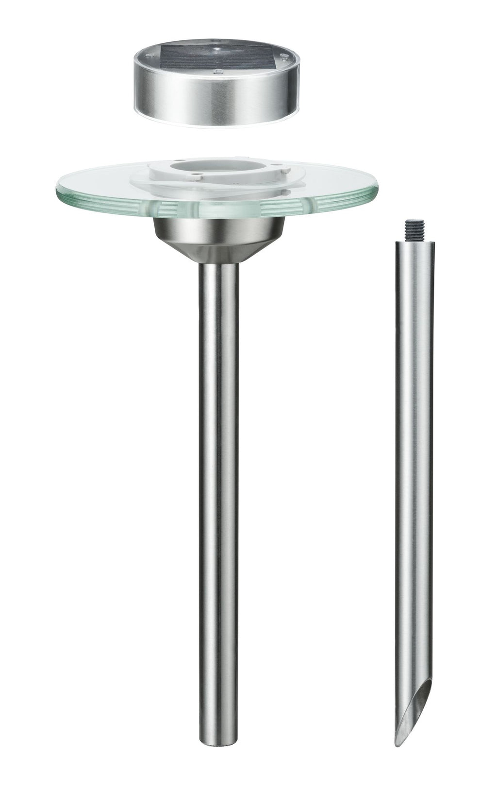 Paulmann Special Solarspieß Ufo IP44 LED 1x0,2W Edelstahl/Klar Edelstahl/Glas
