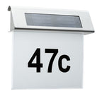 Paulmann Special Solar Hausnummernleuchte IP44 LED 1x0,2W Edelst./Weiß Edelstahl/Acryl