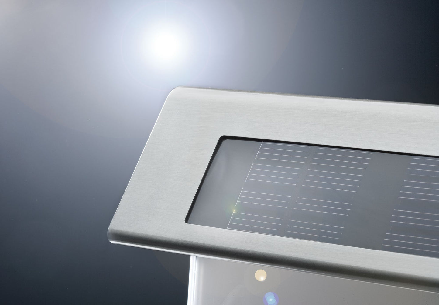 Paulmann Special Solar Hausnummernleuchte IP44 LED 1x0,2W Edelst./Weiß Edelstahl/Acryl