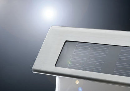 Paulmann Special Solar Hausnummernleuchte IP44 LED 1x0,2W Edelst./Weiß Edelstahl/Acryl