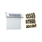 Paulmann Special Solar Hausnummernleuchte IP44 LED 1x0,2W Edelst./Weiß Edelstahl/Acryl