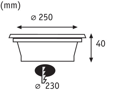 Paulmann Special EBL Set Solar Boden Jupiter IP67 LED 1x0,6W 250mm Eds/Klar Eds/Glas