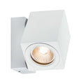 Paulmann Special ABL Set IP44 360° Cube Flame LED 1x7W 230V Weiß matt/Alu