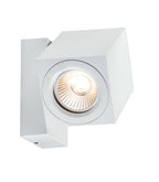 Paulmann Special ABL Set IP44 360° Cube Flame LED 1x7W 230V Weiß matt/Alu