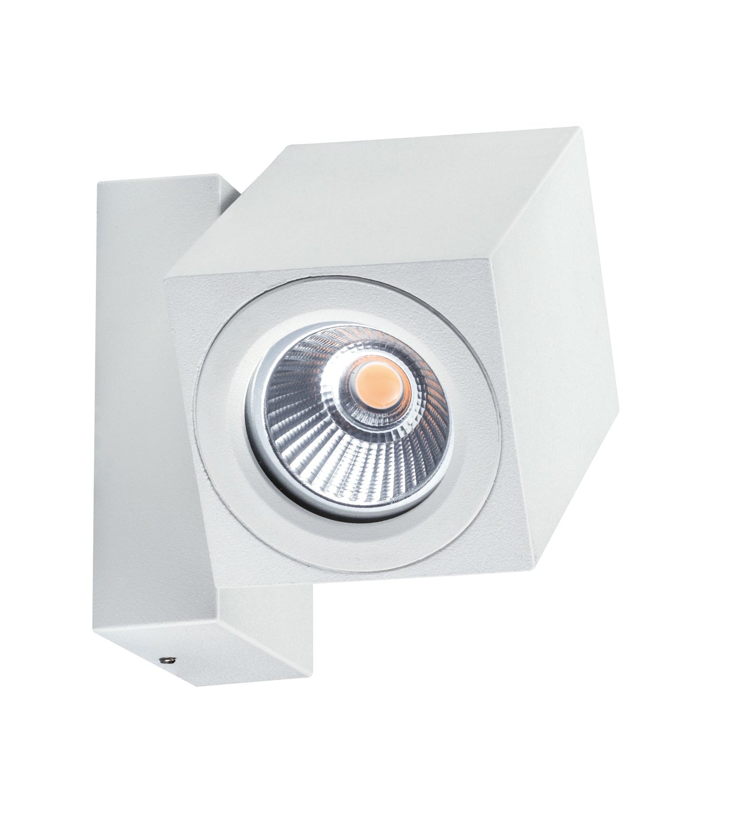 Paulmann Special ABL Set IP44 360° Cube Flame LED 1x7W 230V Weiß matt/Alu