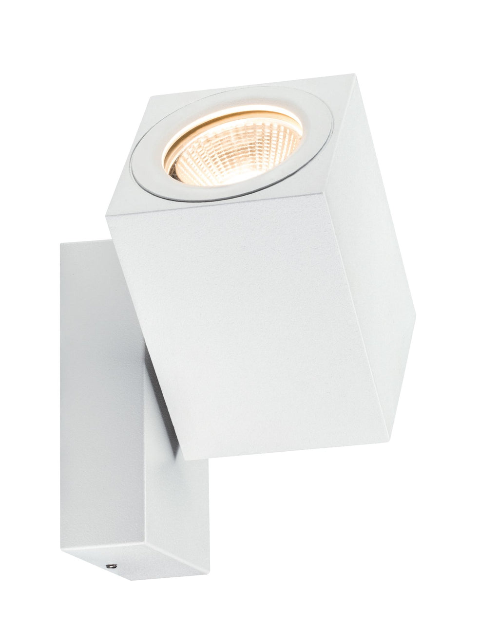 Paulmann Special ABL Set IP44 360° Cube Flame LED 1x7W 230V Weiß matt/Alu