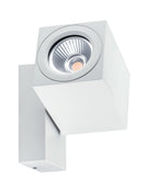 Paulmann Special ABL Set IP44 360° Cube Flame LED 1x7W 230V Weiß matt/Alu