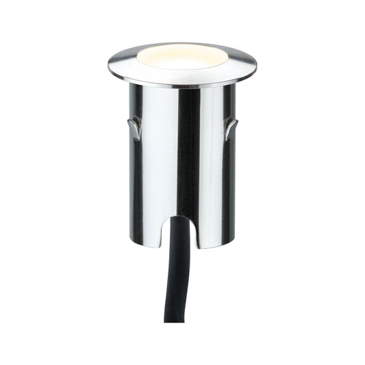Paulmann Special MiniPlus Boden EBL rund IP67 Erg.set 4x0,7W 2700K 43mm Edelstahl