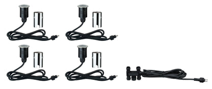 Paulmann Special MiniPlus Boden EBL rund IP67 Erg.set 4x0,7W 2700K 43mm Edelstahl