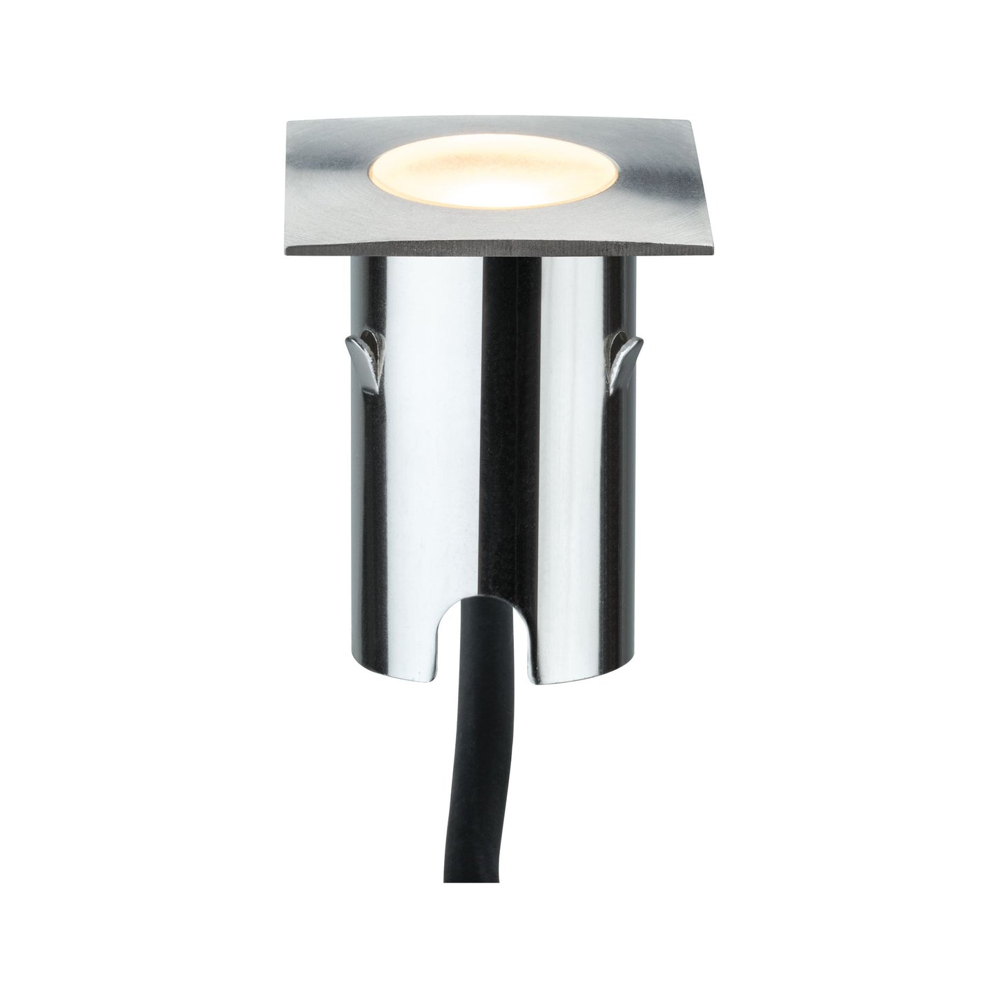 Paulmann Special MiniPlus Boden EBL eckig IP67 Erg.set 4x0,7W 2700K 43x43mm Edelstahl